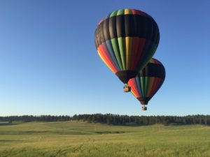 South Dakota hot air balloons launch